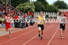 Senior boys 400 metres hurdles, English Schools Track and Field. Photo: David T. Hewitson/Sports for All Pics